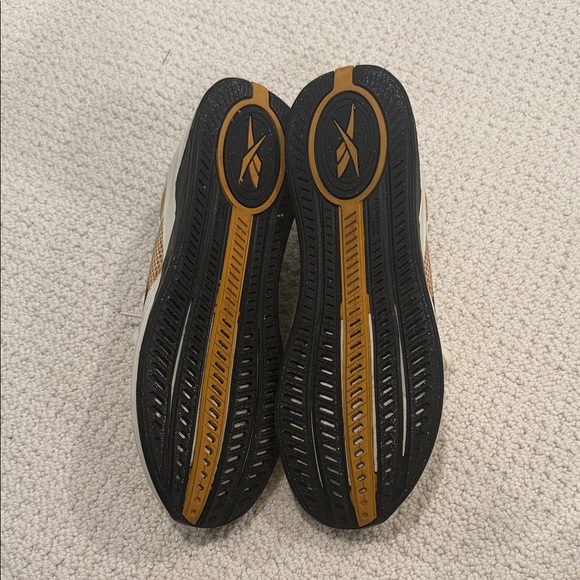 Reebok Nano X4 White and Gold Athletic Shoes - Picture 2 of 7